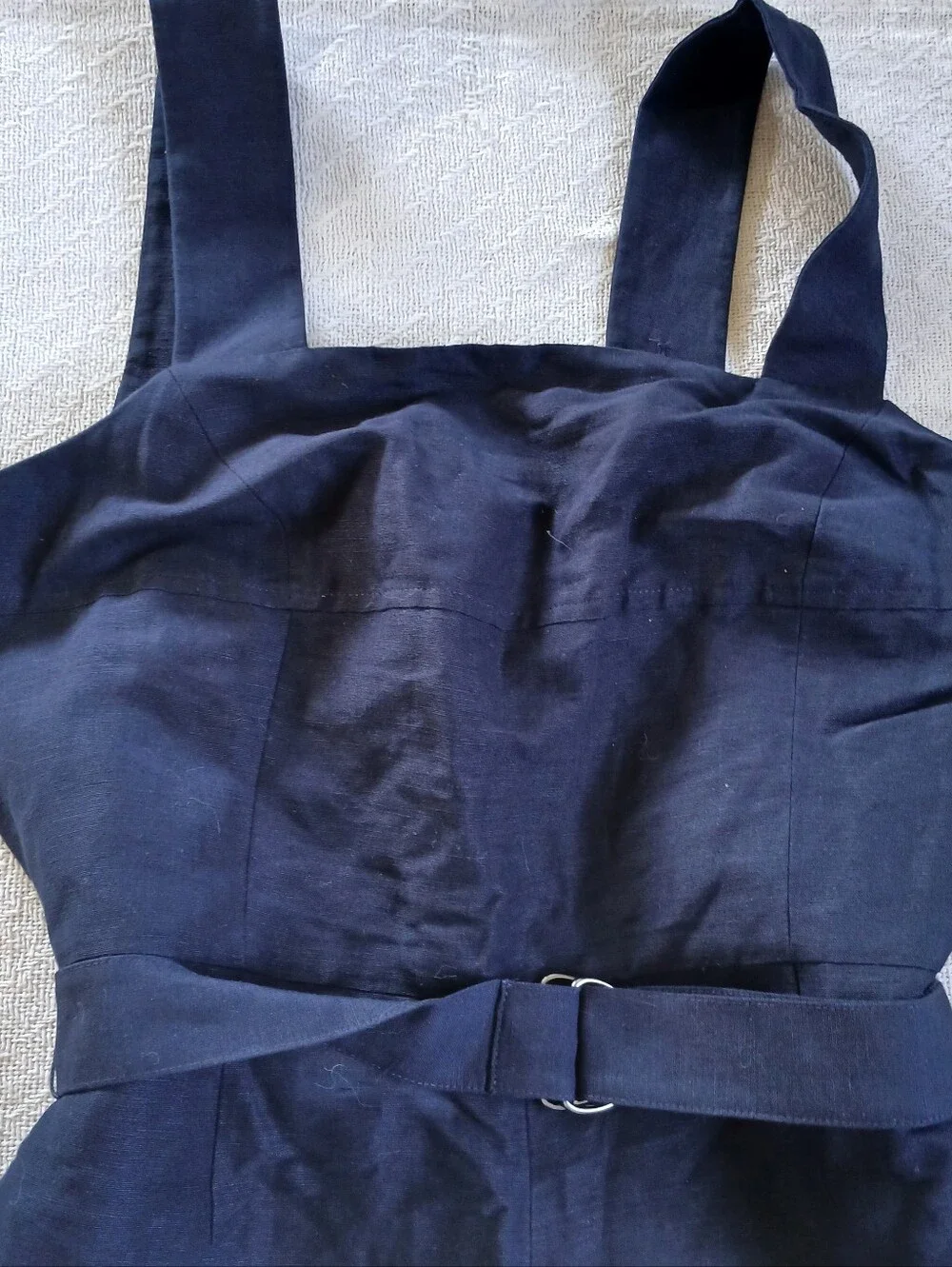 brooks brothers ♡ linen jumpsuit 12 coastal grandma resort old money minimalist